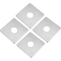 2-Pack Wall Split Flange Plates - 17mm Self-Adhesive Pipe Cover, ABS Plastic Escutcheon For Bathroom & Kitchen Pipes (Black)