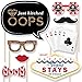 Big Dot of Happiness Las Vegas - Casino Photo Booth Props Kit - 20 Count