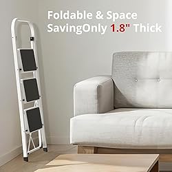 HBTower Step Ladder Folding Step Stool for Adults