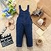 Kidscool Baby Cotton Denim Cute 3D Dog Decoration Soft to Wear Overalls