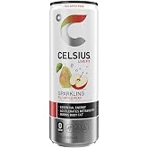CELSIUS Sparkling Fuji Apple Pear, Functional Essential Energy Drink, 12 Fl Oz