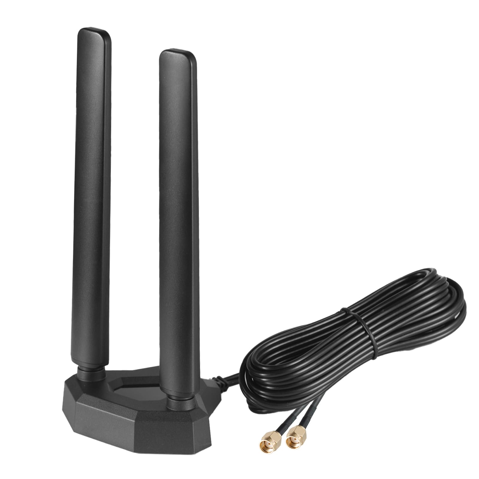 Supaerial WiFi 6E Tri-Band 2.4GHz + 5GHz + 6GHz Router with Omnidirectional WiFi 6 Antenna for PC Desktop Computer