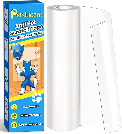 Petslucent Door Protector Anti Scratch Tape Clear 30cm x 5m