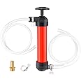 Antifreeze Siphon Hand Pump Kit - Water Fuel Transfer Pump for Gas Oil and Liquids, RV Winterizing Kit for Camper Trailer wit