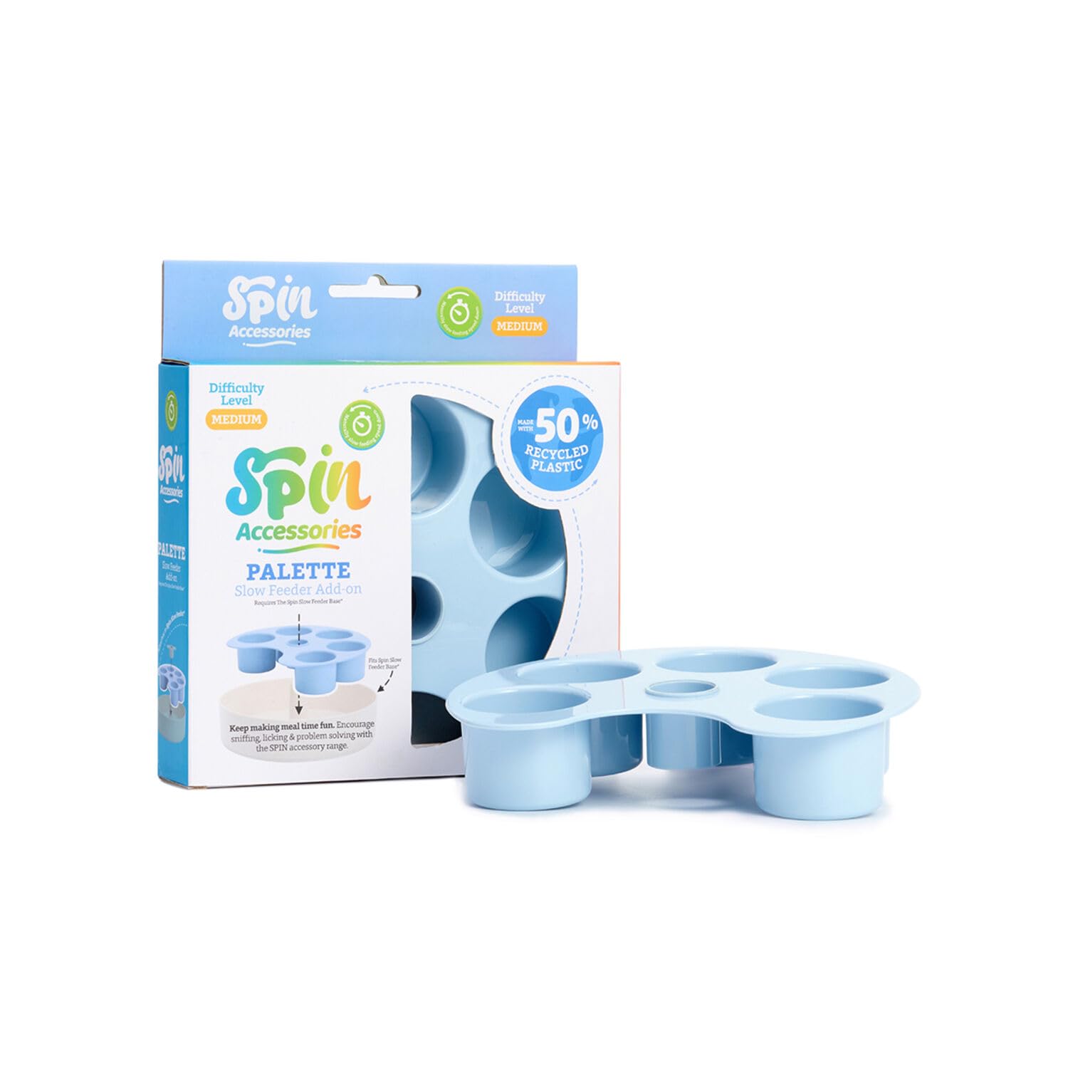 PetDreamHouse SPIN Accessories (Spare Parts, Lv 2 Palette Baby Blue) — image 1