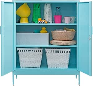 KCCCC Gabinete del aparador Metálica Acento bookmatched Kitchen Buffet