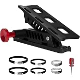 Nilkatss Quick Release Fire Extinguisher Mount for Roll Bar &amp; Vehicle Cage | 6 Pcs Adjustable Rubber Horse Clamps, Easy Install on Vehicle Fire Extinguisher Holder Mounting Bracket for Jeep&amp;UTV Off-Road