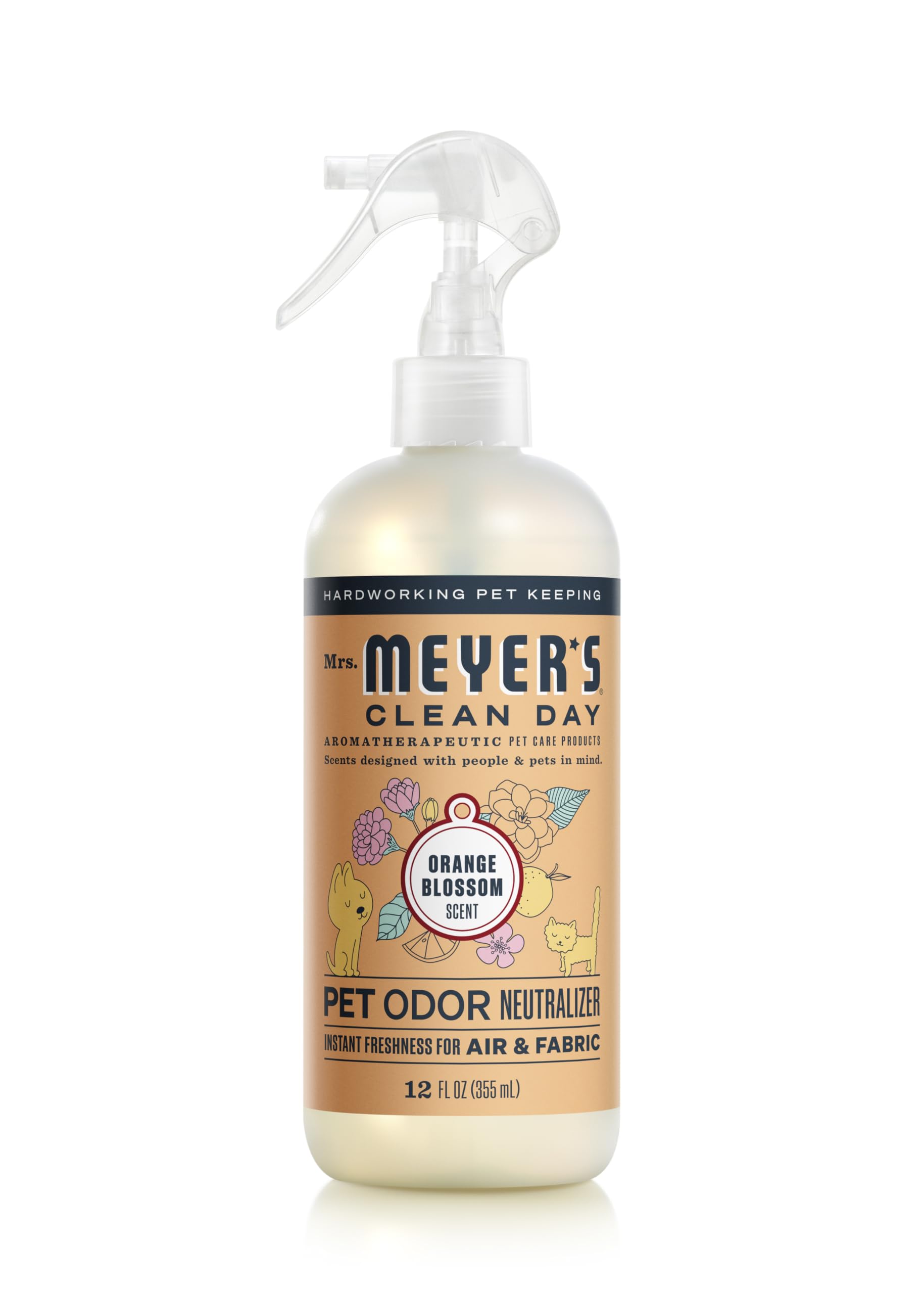 Photo 1 of MRS. MEYER'S CLEAN DAY Pet Odor Neutralizer, Orange Blossom Scent, 16oz