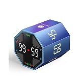 Ticktime T8 Pomodoro Timer Cube for Focus, Study, Work, Task, ADHD, Kitchen