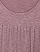 Vinmatto Women's Scoop Neck Pleated Blouse Top Tunic Shirt(XL,Red)