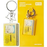 LINE FRIENDS Official BT21 ID Card Acrylic Keychain