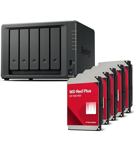 Amazon.com: Synology DS1525+(2X 2.5GbE Ports, Ryzen V1500B, 8GB