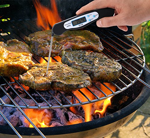 BBQ Accessories,Trofoty Barbecue Gloves Heat Resistant ,Barbecue Brush ,Meat Claws, Grill Tongs and Thermometer for Barbecue Tool Sets Outdoor Cooking Set