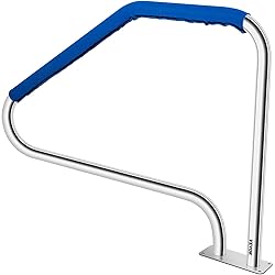 VEVOR Pool Handrail, 49.4" x 34" Stainless Steel