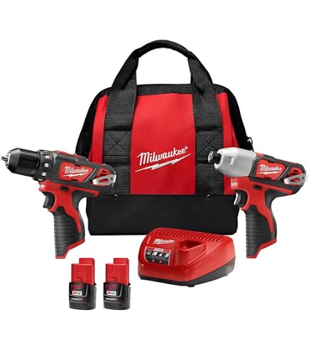 Milwaukee Electric Tools 2598-22 M12 Fuel 2 Pc Kit- 1/2