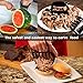 Pulled Pork Shredder Claws, Simpeak Stronger Kitchen Paw BBQ Handler Meat Shredder Bear Claw, Black Smoked Barbecue Grilling Meat Claws For Pulled Pork ( Set of 2)