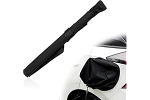 ABOTHGD Universal EV Charger Port Cover - Waterproof Outdoor and All Weather Protection Against Rain Sun UV Snow Dust with Ma