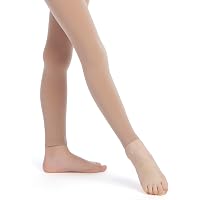 Balera Women's Snag-Resistant Dance Tights – Nylon/Spandex, Footed, Opaque For Ballet, Jazz, Studio