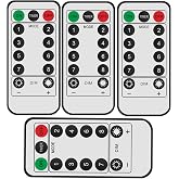 Dreamworth 8 Mode StringLight 13 Keys Remote Control Replacement 4 Pcs