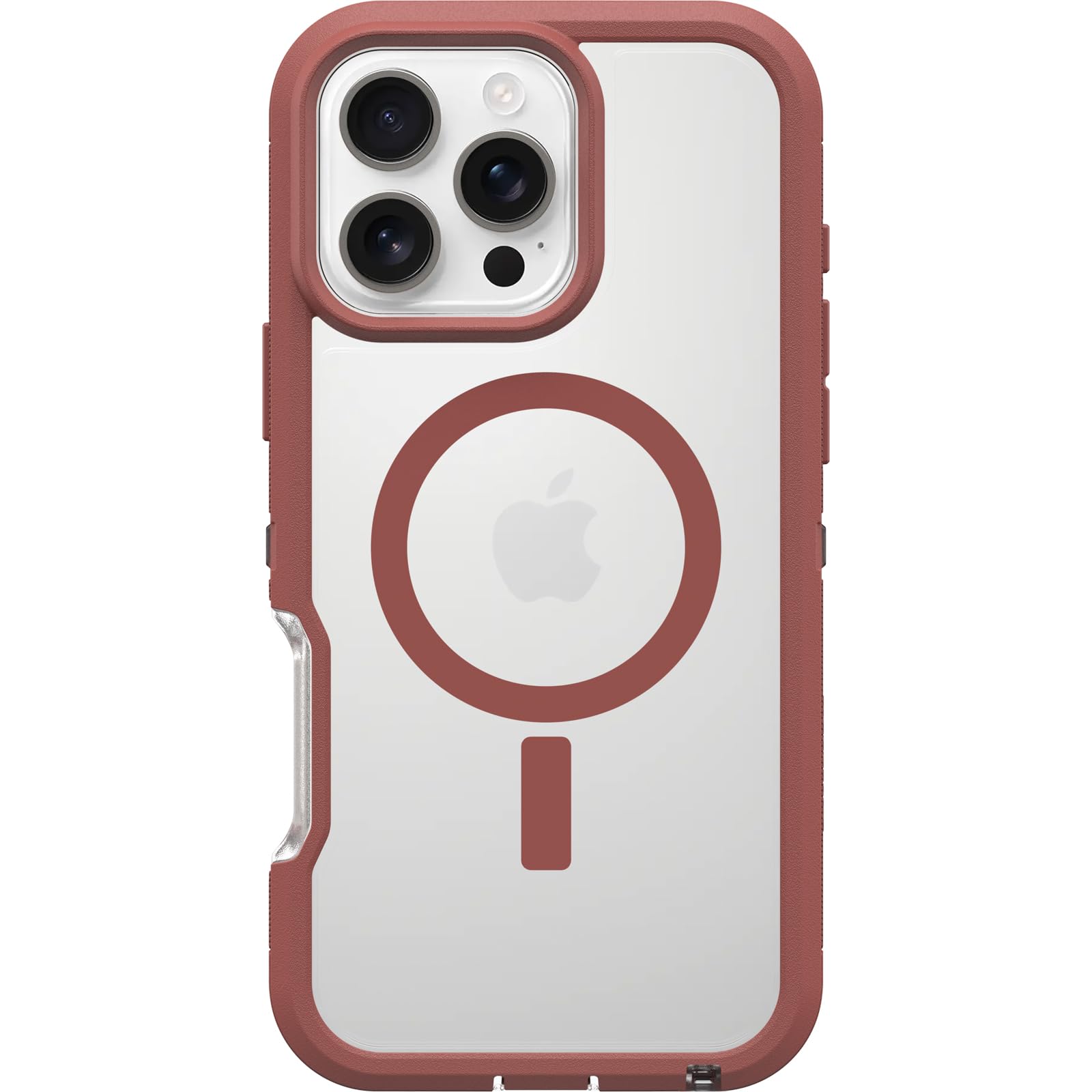 OtterBox Defender Series XT MagSafe Case for iPhone 16 Pro Max, Shockproof, Drop proof, Ultra-Rugged, Protective Case, 7x Tested to Military Standard, Clear/Brown