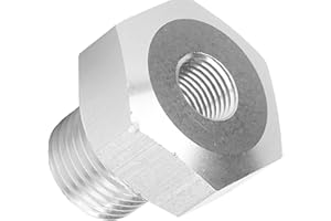 M16 1.5 Adapter, to 1/8 NPT Oil Pressure Sensor for GM LS Engine Replacement LS1 LSX LS3 Suitable for All GM LS Series Engine