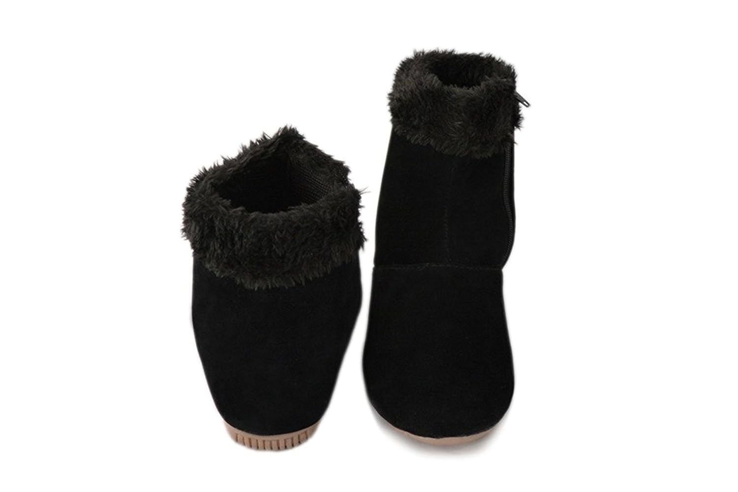 rgk's comfortable woman long black shoe (rgk- 51)