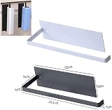 KAXIMON Under Cabinet Paper Towel Holder Wall Mounted Self Adhesive for Kitchen view 6