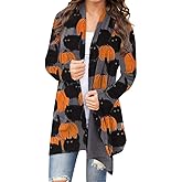 Oil Painting Shirt Van Gogh Gift Starry Night Long Open Front Cardigans for Women Long Sleeve Clothing Lightweight Sweater