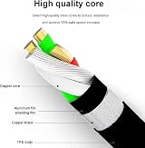 Aiivioll USB C Charger Cable 1m Black for Beats Fit Pro Studio Buds Solo 4 view 6