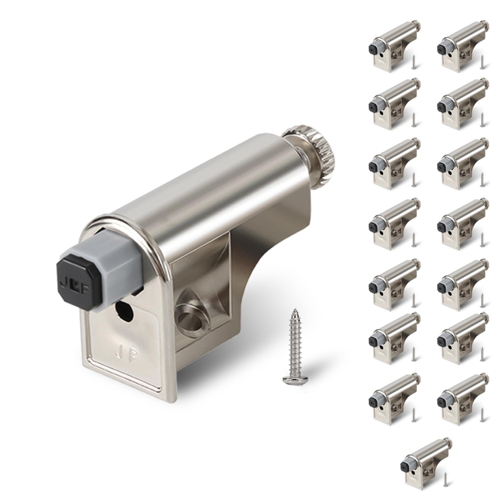 Photo 1 of 15 Pcs Soft Close Cabinet Door Damper, Universal Soft Close Door Dampers for Cabinet Doors/Wardrobe/Kitchen/Bookcases, Hydraulic Cabinet Buffer Damper, Silent door closing, with self-Closing Mechanism