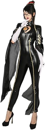 Xcoser Bayonetta Costume Deluxe Black 
