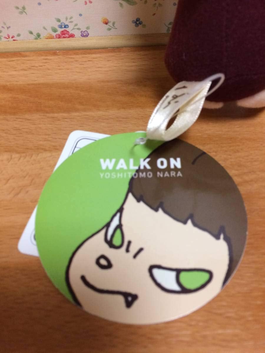 Amazon Nara Yoshitomo 奈良美智 Black Guard Angel ブラックガードエンジェルマスコット ぬいぐるみ 女の子キー ホルダー 現代アート ぬいぐるみ ホビー