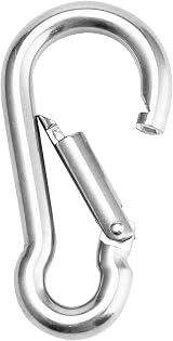 KOHAND M8 Stainless Steel Spring Snap Hooks 10pcs Heavy Duty Quick Link view 3