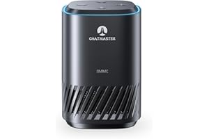 OMMC AI Smart Speaker with ChatGPT & Alexa, Dual AI Assistants, Tarot Reading, Language Learning, Smart Home Control, Privacy