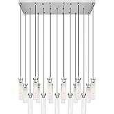 Z-Lite 740P-17L-BN Beau Chandelier, 17-Light 1020 Total Watts, Brushed Nickel