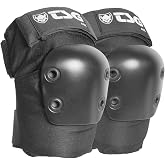 TSG Elbowpad Ace Protective Pads, Hardshell, EVA Foam, PE Elbow Cap, Tear Resistant Nylon, 360 Degree Wrap Strap, Pre Shaped, Horseshoe, Slip On, Pull Over, Skating, Downhill, Black
