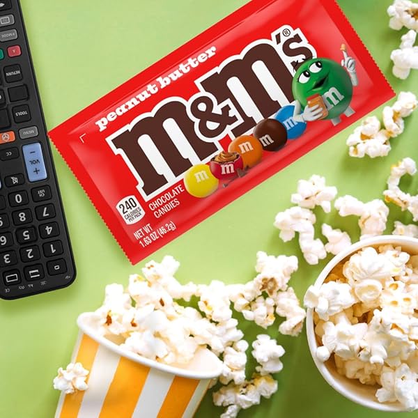 M&M’S PEANUT BUTTER CHOCOLATE CANDIES , 1.63 OZ