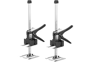 YIEMIZDK Labor-Saving Arm Jack Two-Piece Set for Wall Tile Positioning, Doors, Windows, Cabinets, Installation, Furniture Lift, Drywall Lift, Lift Tools (15.7)