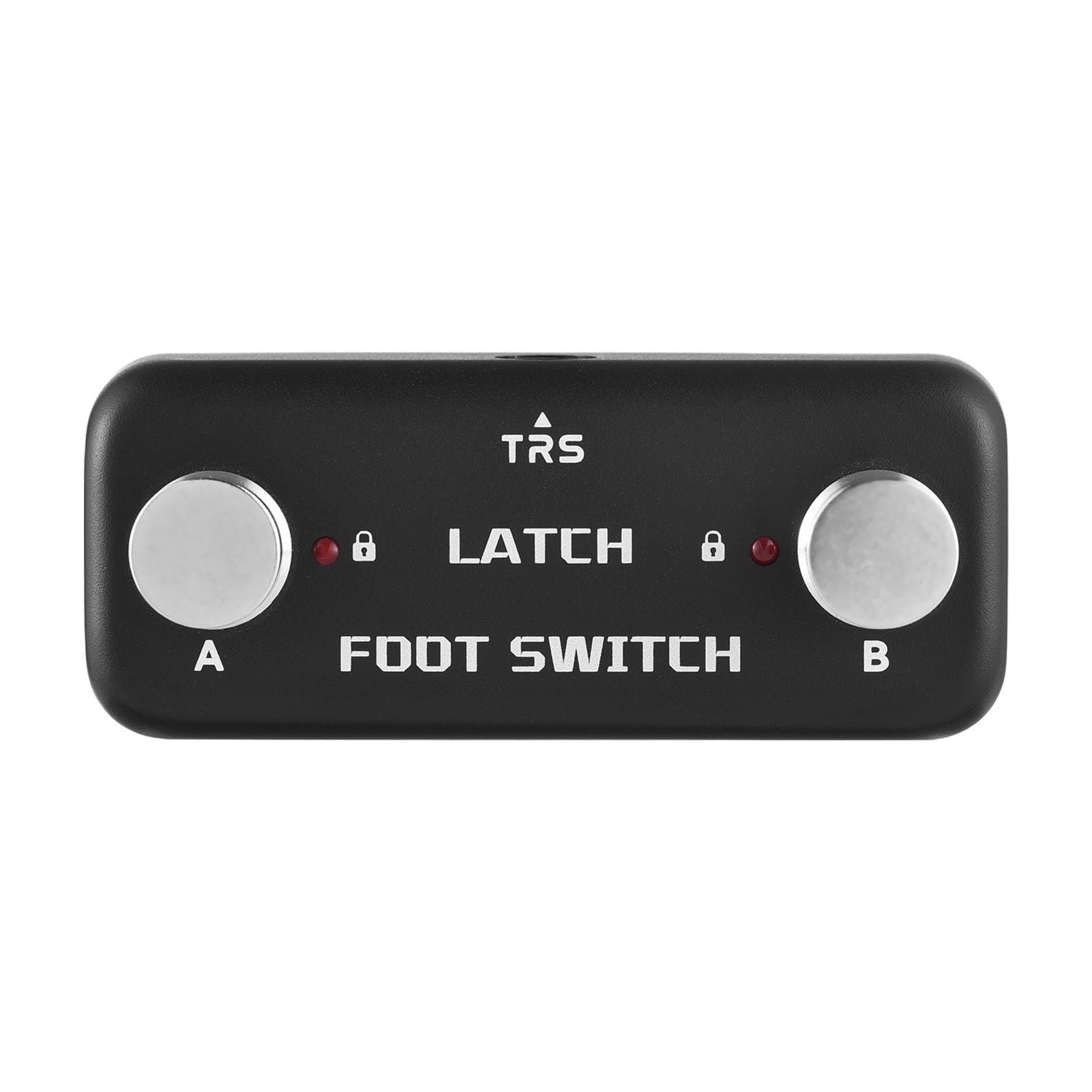 Photo 1 of Summina Dual Footswitch Latch Pedal Guitar Effect Pedal 2-Way Pedal Foot Switch Controller A B Channel Locking LED Indicator for Speaker Effect Control