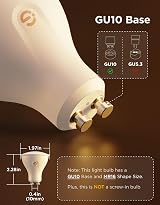 Govee Smart GU10 RGBWW LED Bulb 400LM Matter Alexa Google 2 Pack view 8