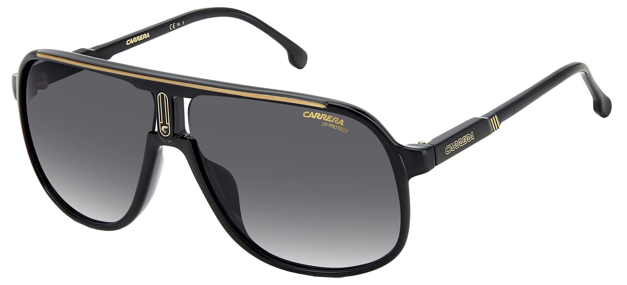 Photo 1 of Carrera 1047/S Black/Dark Grey Shaded 62/10/130 men Sunglasses