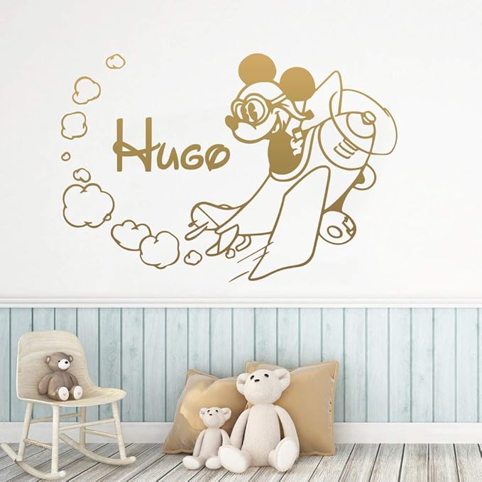Cute Mouse Vinilo Apliques de Pared Pegatina Sala de Estar ...
