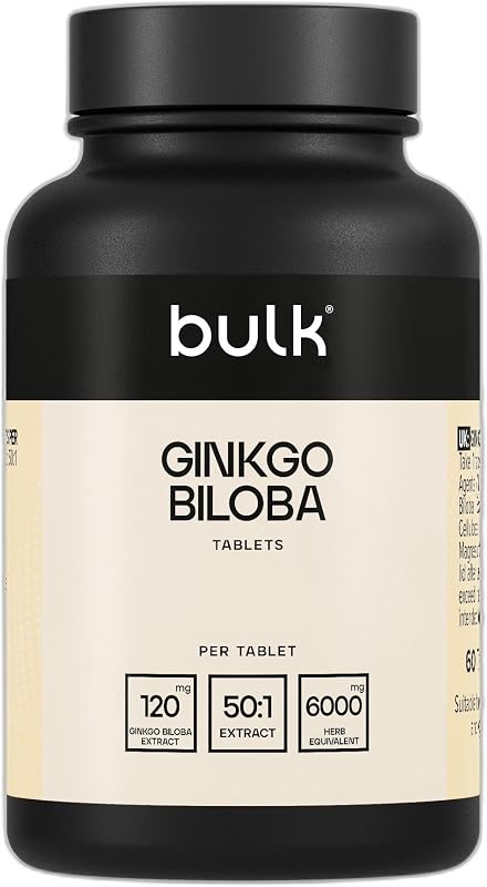 Compresse Ginko Biloba, 6000 mg, 60 Compresse