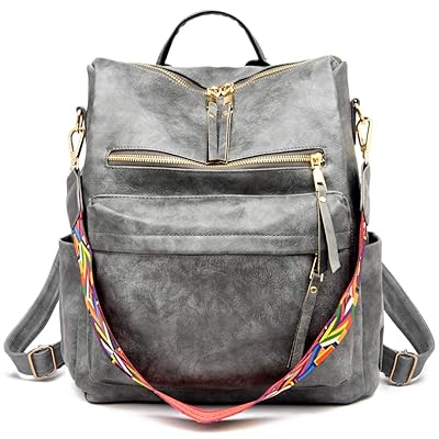 pu backpack women's