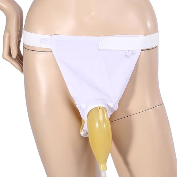 Yosoo Beutel wiederverwendbar Urin Herren Damen-Urinal Pee Holder semimpermeabile Notebook Urin Header für die Harninkontinen