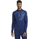 Nike Therma-FIT Academy Winter Warrior Men's Soccer Drill Top (as1, alpha, m, regular, regular, Blue Void/Blue Void/Volt)
