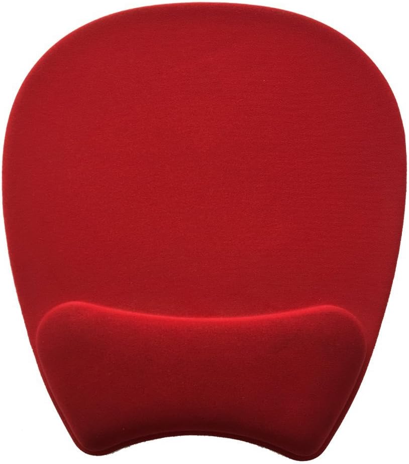 Kxuan Gel Mouse Pad with Wrist Rest MO505 (Red)