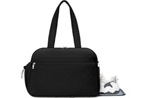 SYTRAH Gym Bag for Women, Lightweight Workout Duffle Bag with Shoe & Wet Separation for Gym, Yoga, Travel & Overnight, Stylis