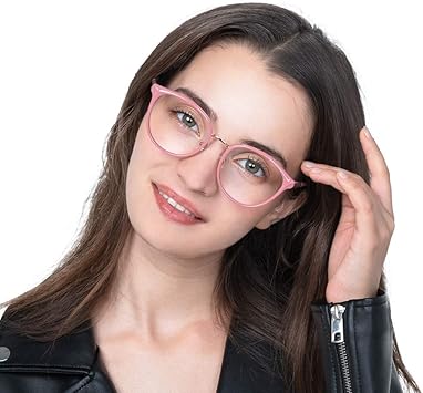 gold frame glasses women