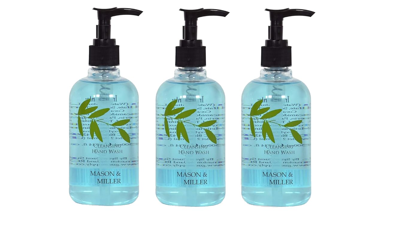 Mason & Miller Cleansing Hand Wash 3x300ml Pack